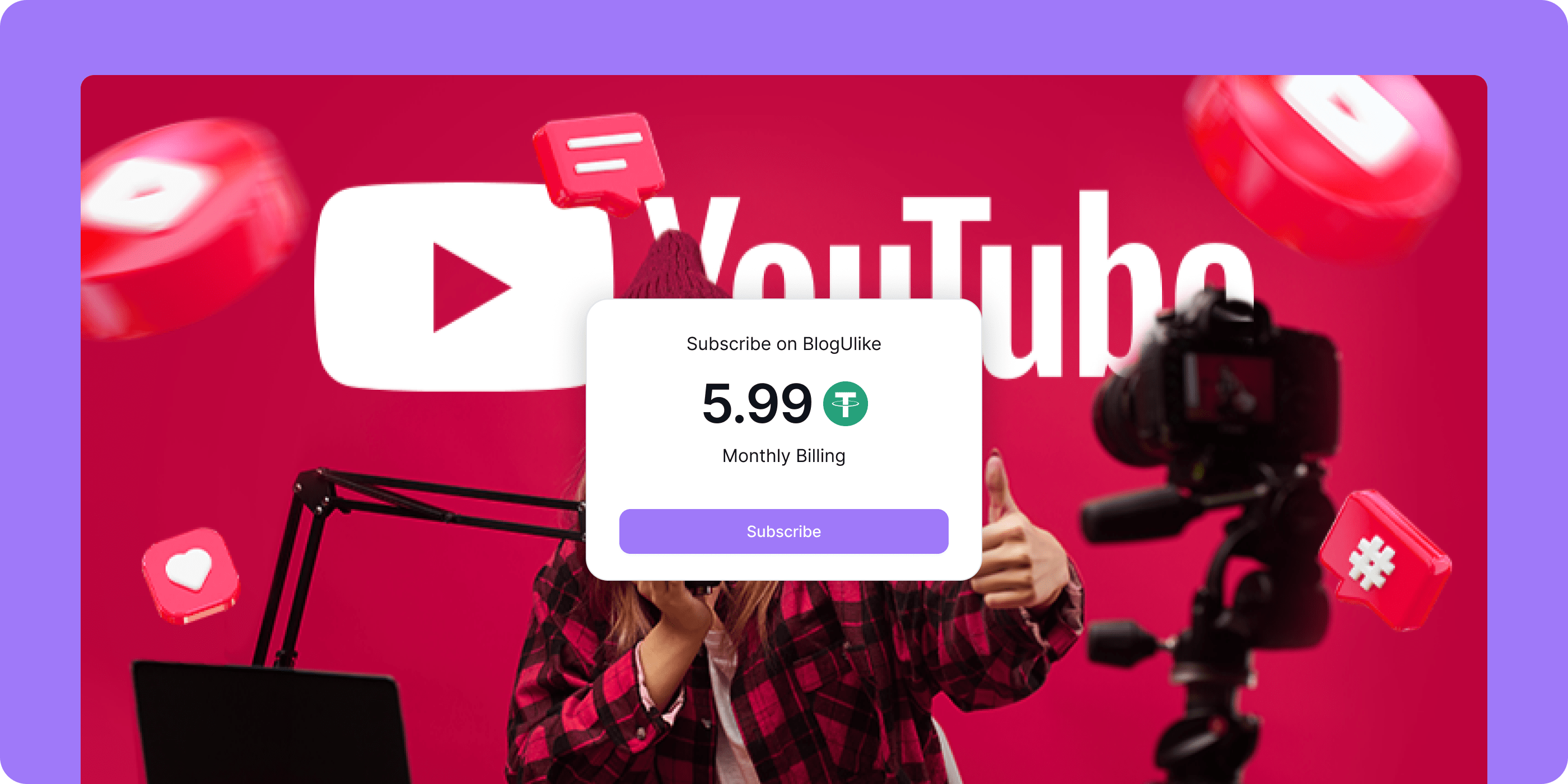 Crypto Subscriptions for Content Creators Image